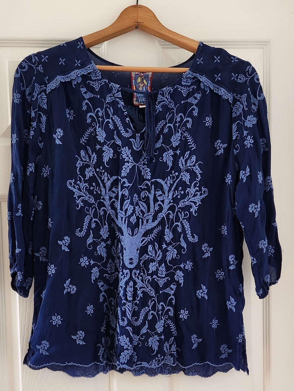Johnny Was Ciervo Adrienne Blouse